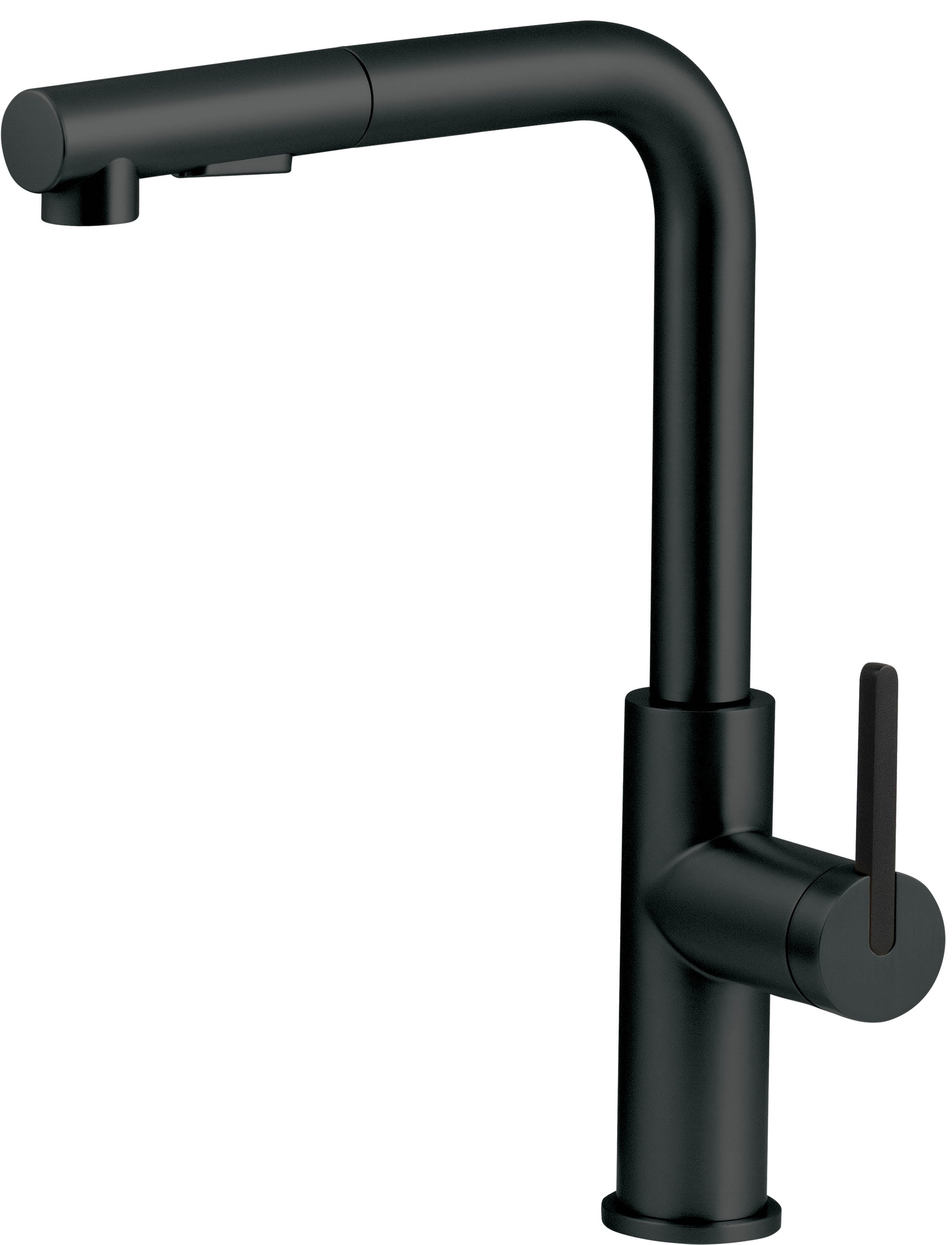 Kitchen tap, with pull-out spout